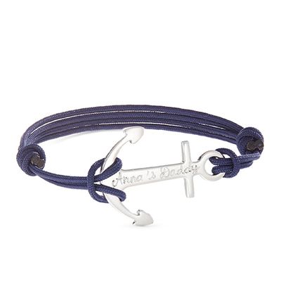 Personalised Anchor Bracelet from Merci Maman