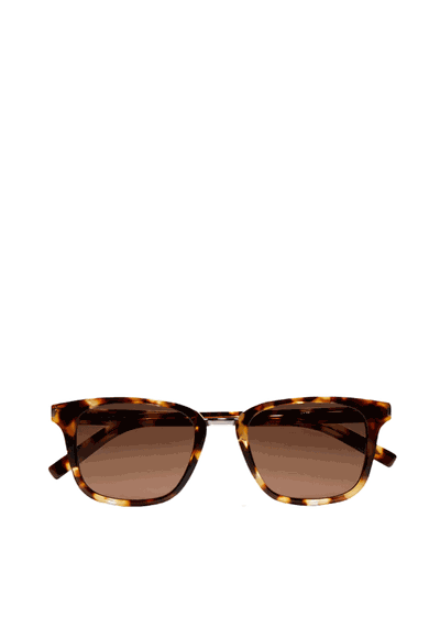 D-Frame Sunglasses Tortoiseshell Acetate Sunglasses from Saint Laurent