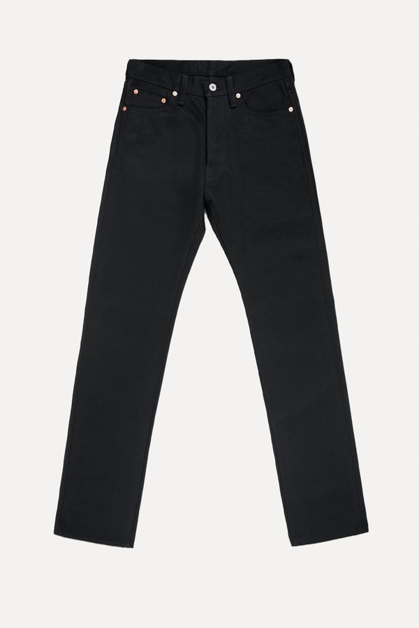 21oz Selvedge Denim Relaxed Tapered Cut Jeans