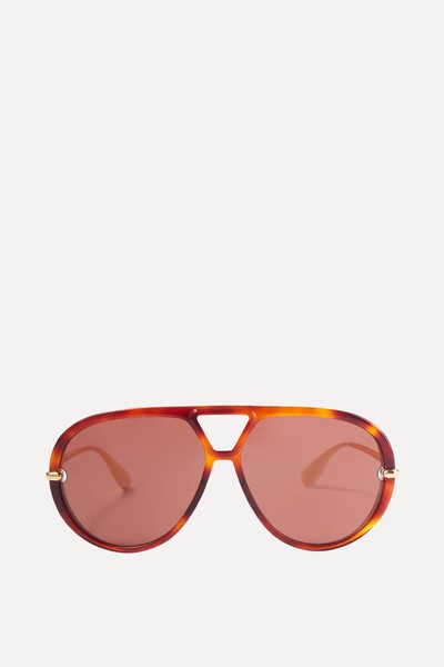 Drop Aviator Sunglasses from Bottega Veneta