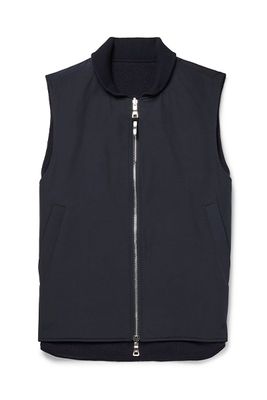 Reversible Padded Wool Blend Gilet from Mr P.