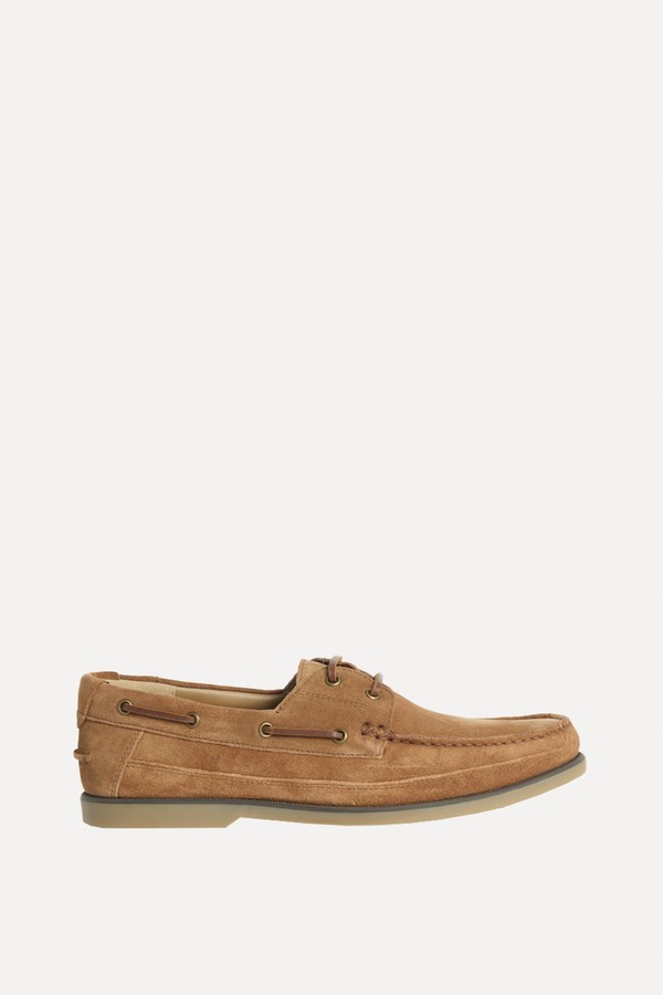 Suede Slip-On Deck Shoes from Marks & Spencer