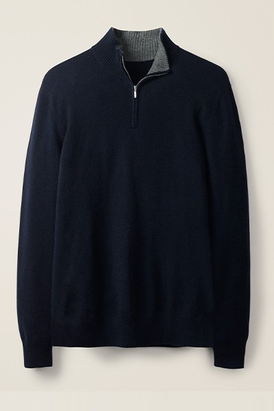 Cashmere Half-Zip from Boden