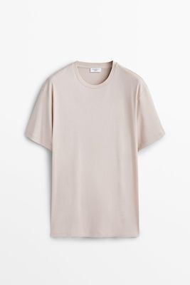 Relaxed Fit Short Sleeve Cotton T Shirt