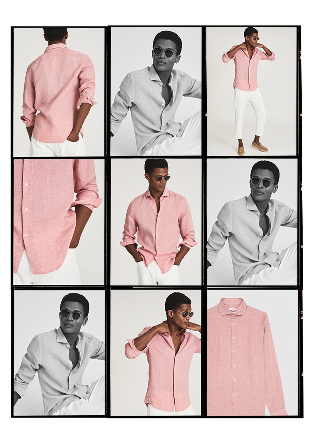 Ruban Linen Regular Fit Shirt, £95 | Reiss