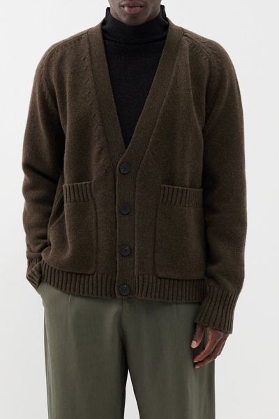 Sen V-Neck Wool Cardigan from Studio Nicholson