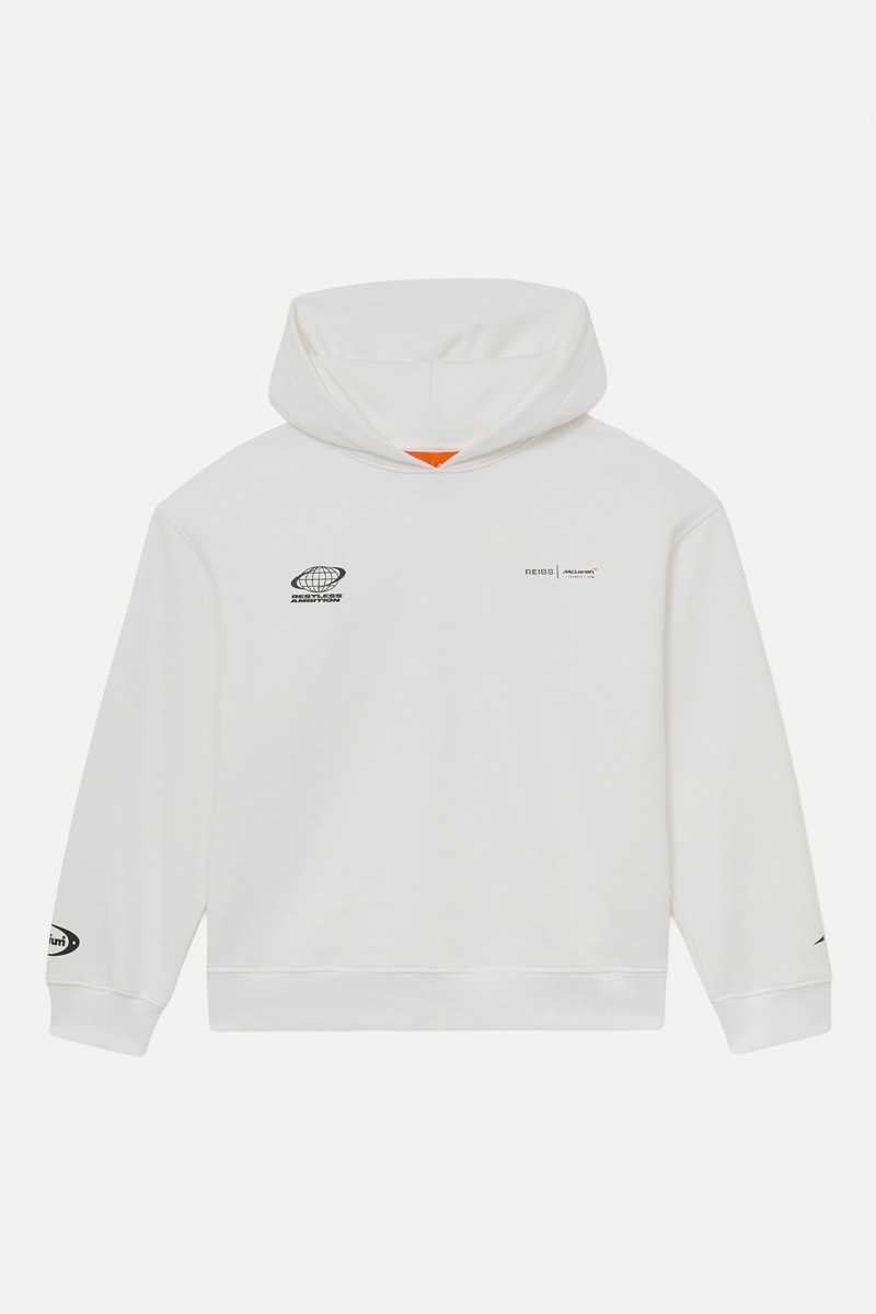 Rowan McLaren Racing Heavyweight Motif Hoodie Unisex-Fit