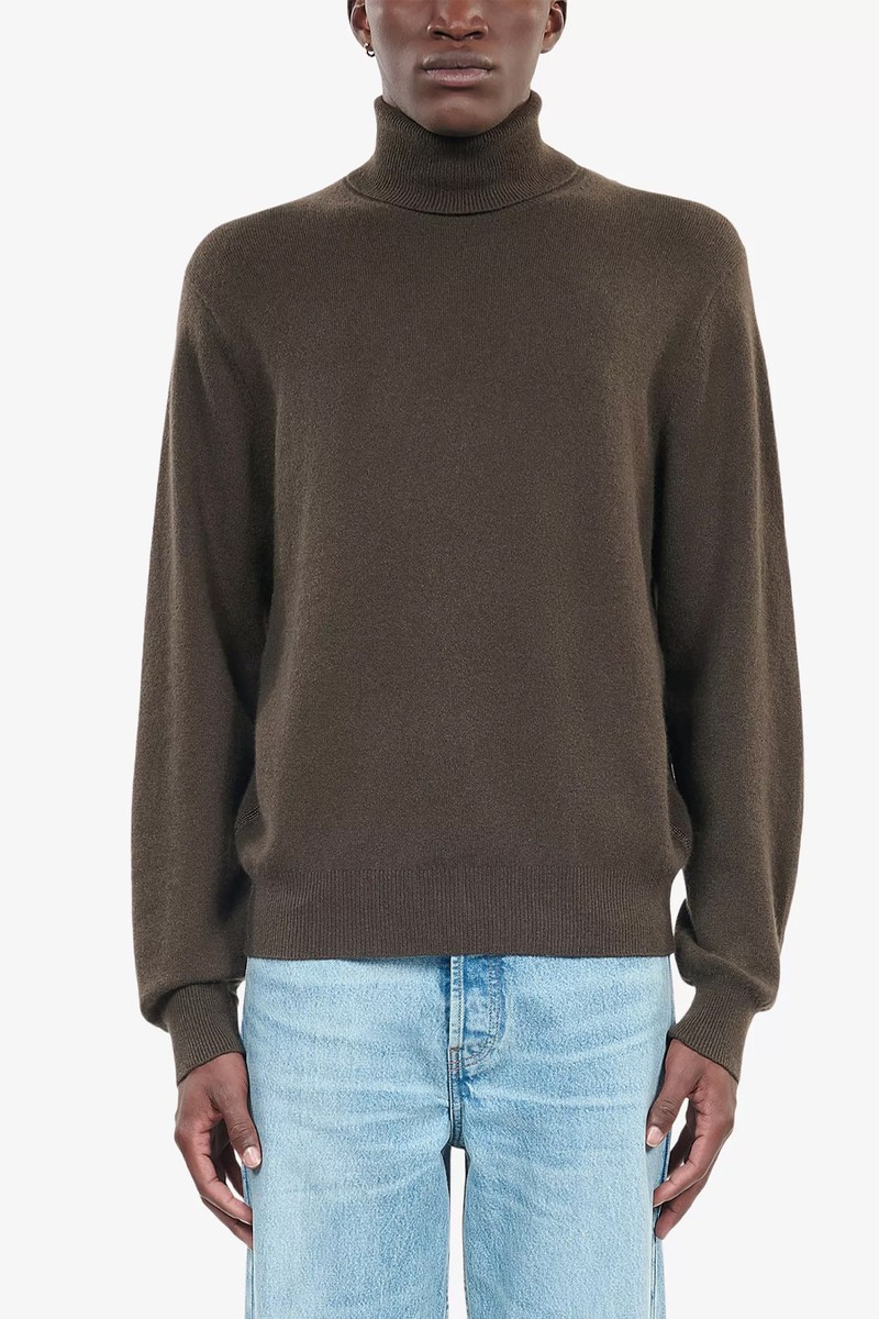 High-Neck Relaxed-Fit Knitted Jumper from The Kooples