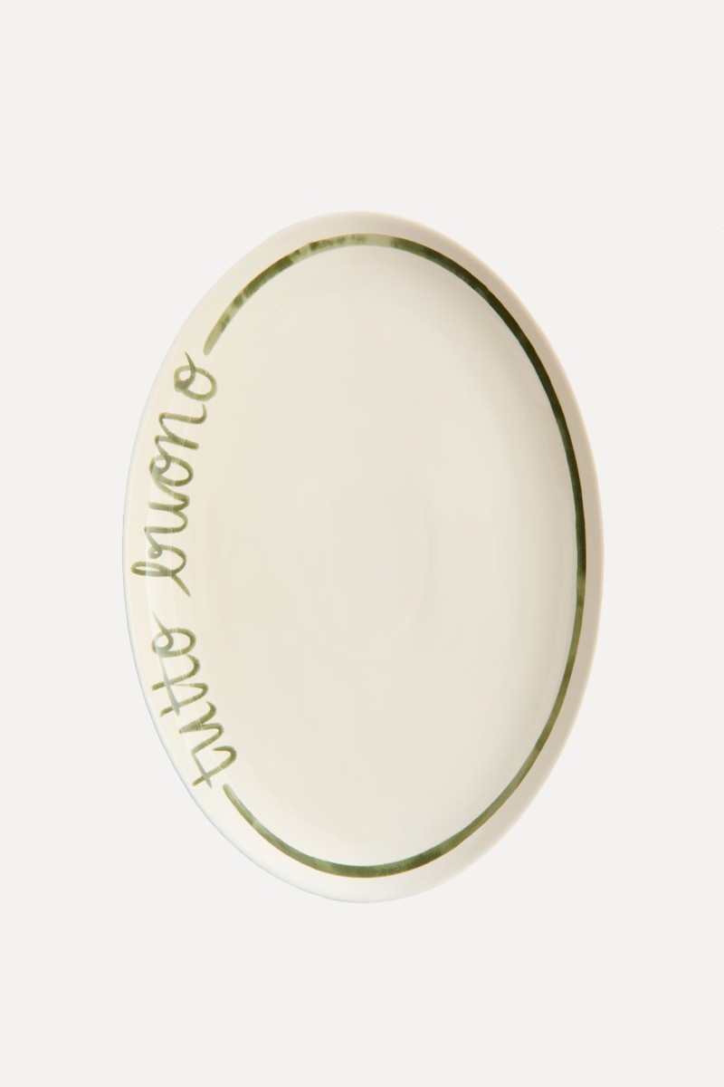 Large Porcelain Serving Plate