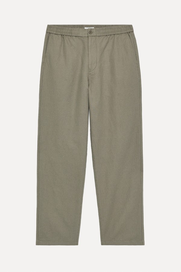 Linen Blend Trousers from ARKET