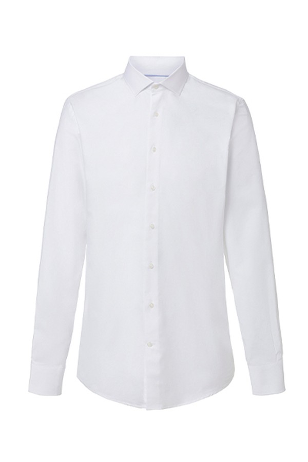 Poplin Slim Double Cuff Shirt from Hackett