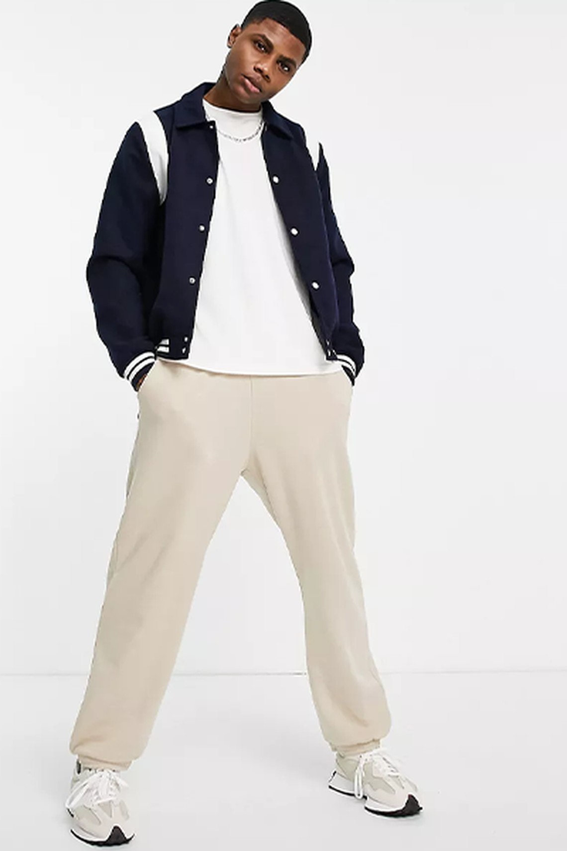 Varsity Bomber Jacket from Asos