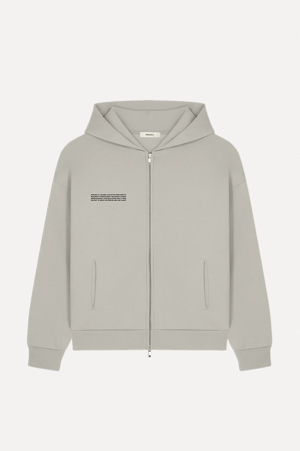 365 Heavyweight Two-Way Zip-Through Hoodie from Pangaia