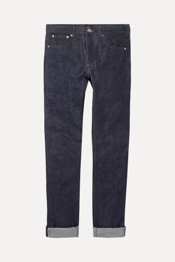 Petit Standard Slim-Fit Dry Selvedge Denim Jeans from A.P.C.