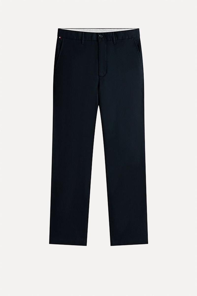 Dover Honeycomb Texture Straight Leg Chinos