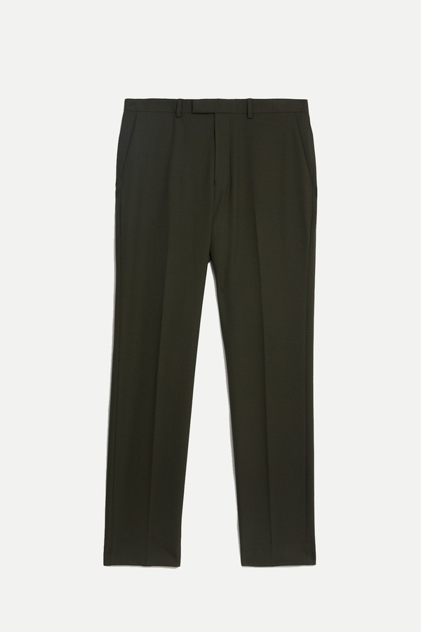 Slim Fit Stretch Suit Trousers