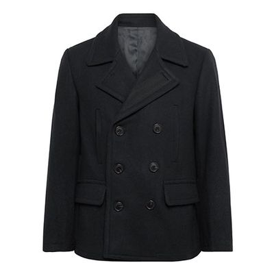 Double-Breasted Wool-Blend Peacoat from Club Monaco