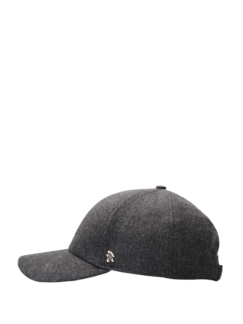 107 Wool Cashmere Baseball Cap 