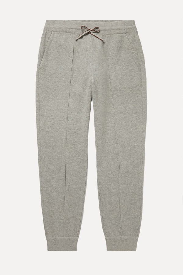 Tapered Cashmere-Blend Sweatpants from Loro Piana