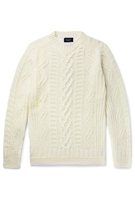 Super Cult Slim Fit Cable Knit Sweater from Howlin'