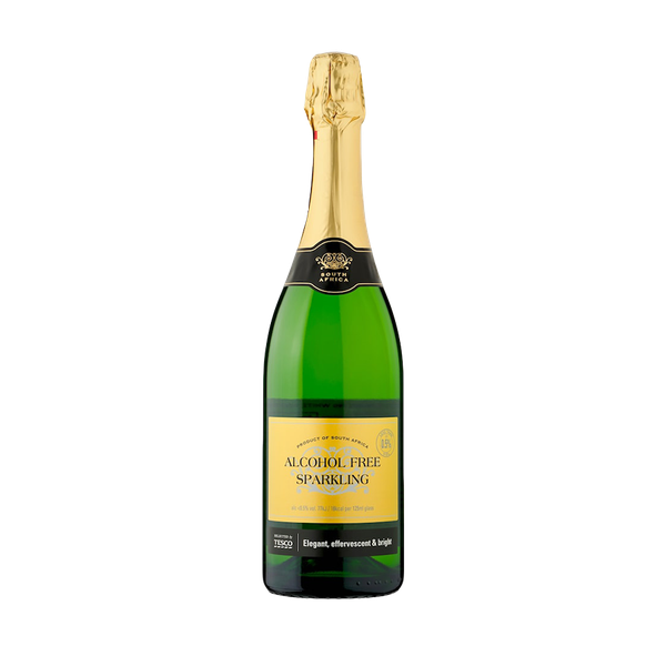 Alcohol Free Sparkling White Wine from Tesco