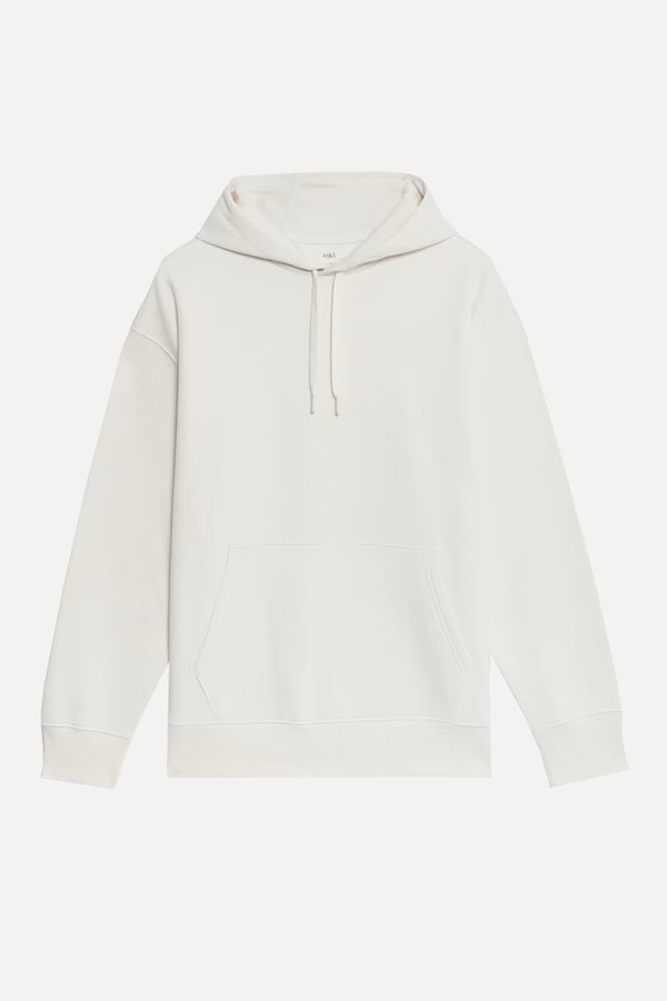 Oversized Cotton Rich Hoodie from Marks & Spencer
