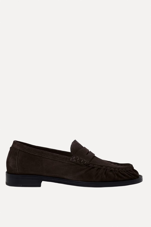 Ruched Loafers