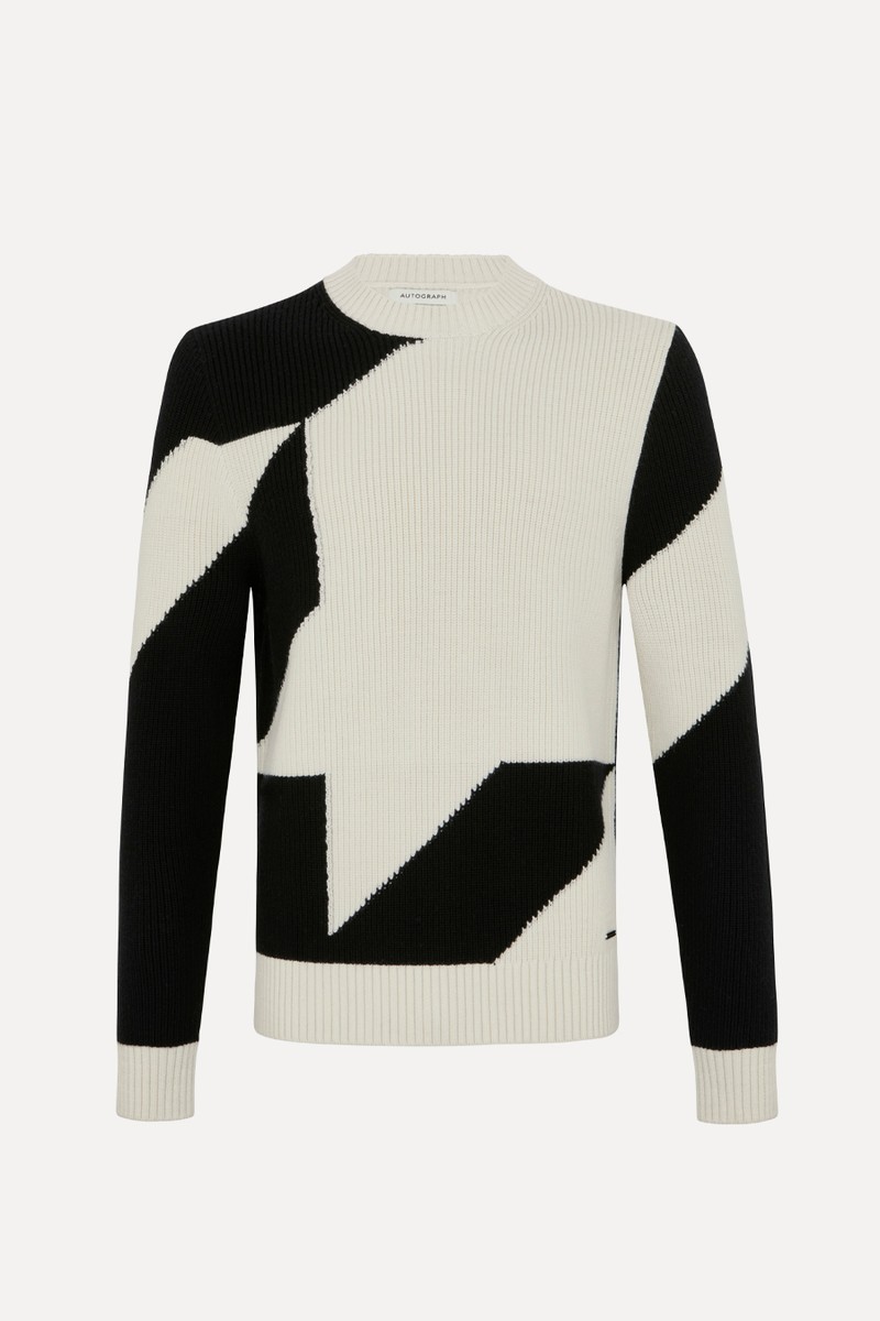 Autograph Wool Rich Crew Neck Jumper