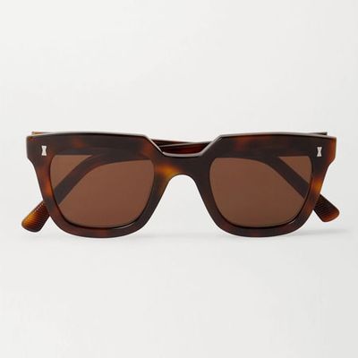 Balfour Square-Frame Tortoiseshell Acetate Sunglasses from Cubitts