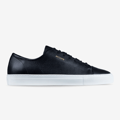 Cap-Toe Black Sneaker