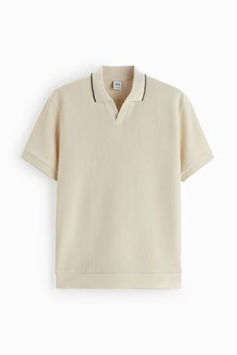 Textured Polo Shirt from Zara