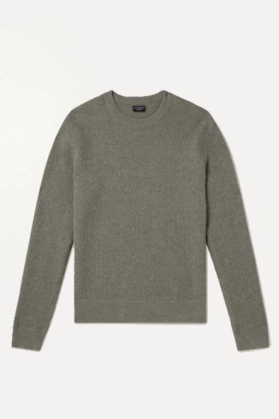 Ribbed Cashmere Sweater from Club Monaco