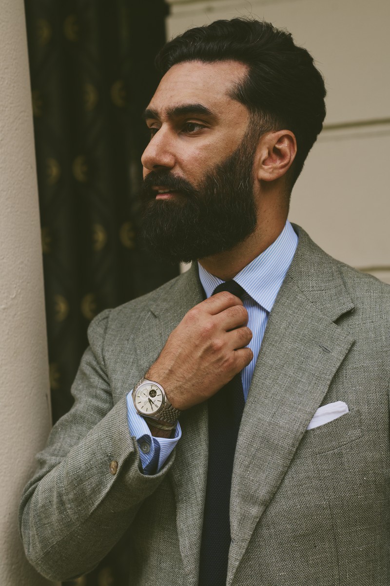 Seiko Presage Classic Series Open Heart 'Delicate Cream Silk'