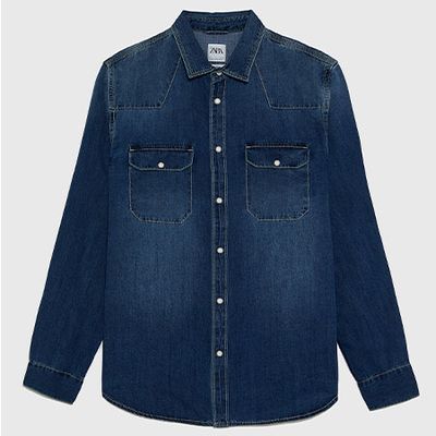 Denim Shirt from Zara