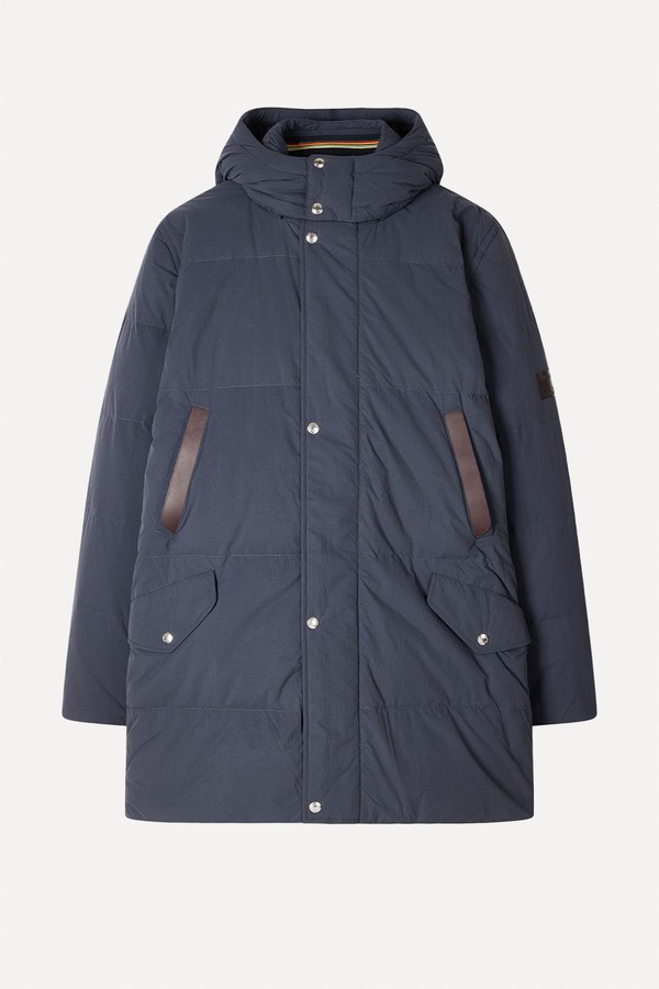 Long Down Parka With Detachable Hood from Paul Smith