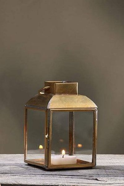 Maro Brass Lantern  from Nkuku