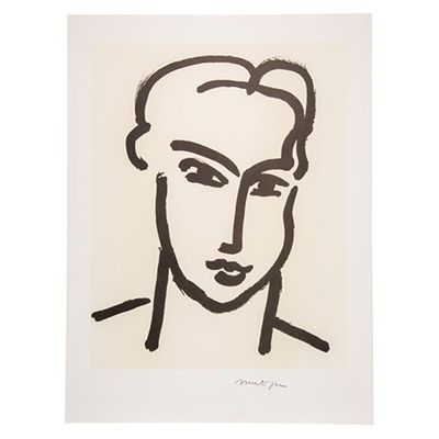 Henri Matisse Grande Tele De Katia Poster from Galerie Maeght