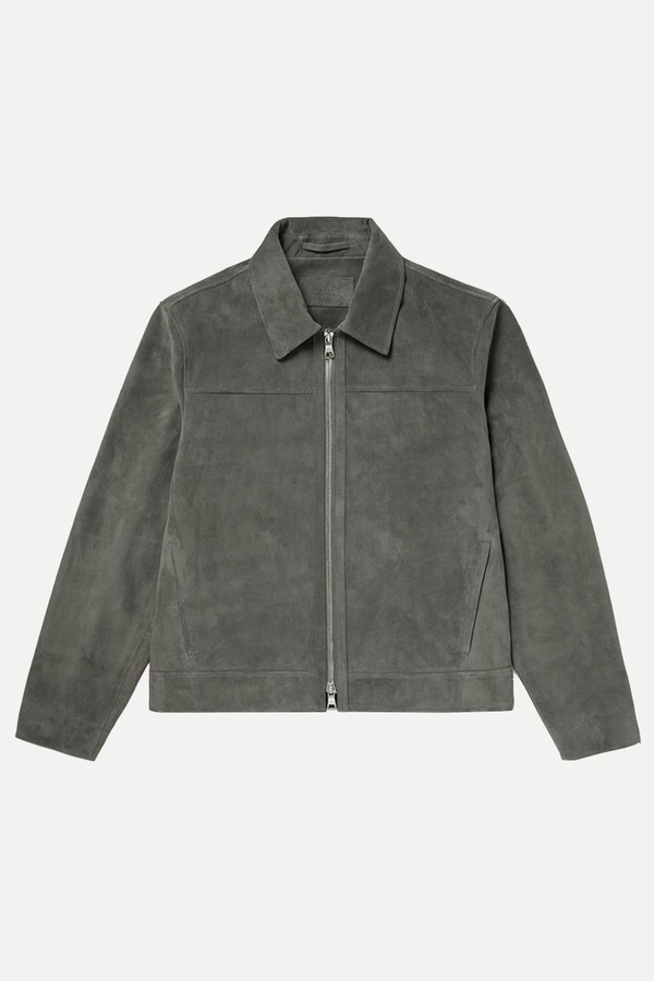 Suede Coach Jacket from Mr P.