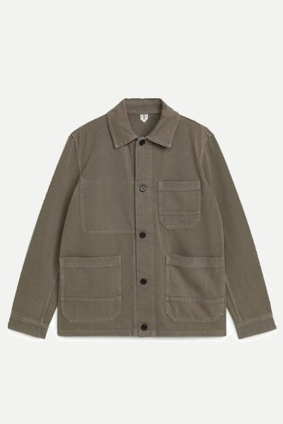 Overdyed Twill Overshirt from ARKET