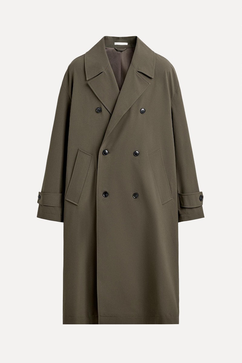 Oversize Flowing Trench Coat