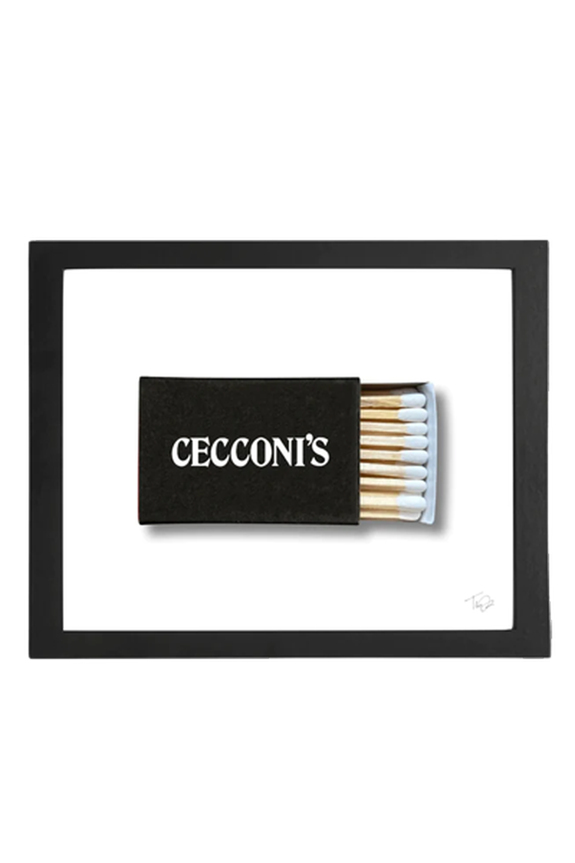 Matchbook Print from Cecconi's