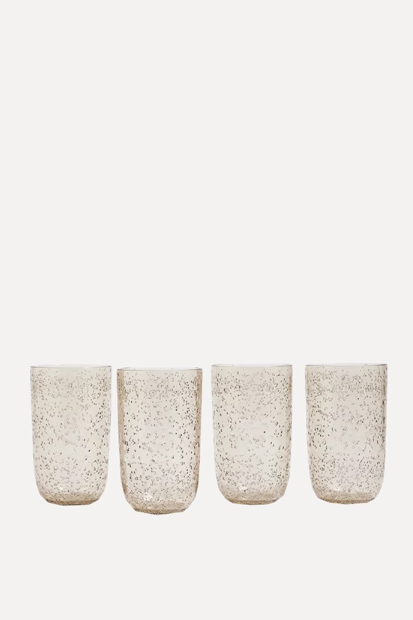 Set Of 4 Global Artisan Picnic Hi Ball Glasses from Marks & Spencer