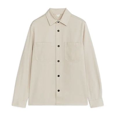 Cotton Twill Overshirt from Arket