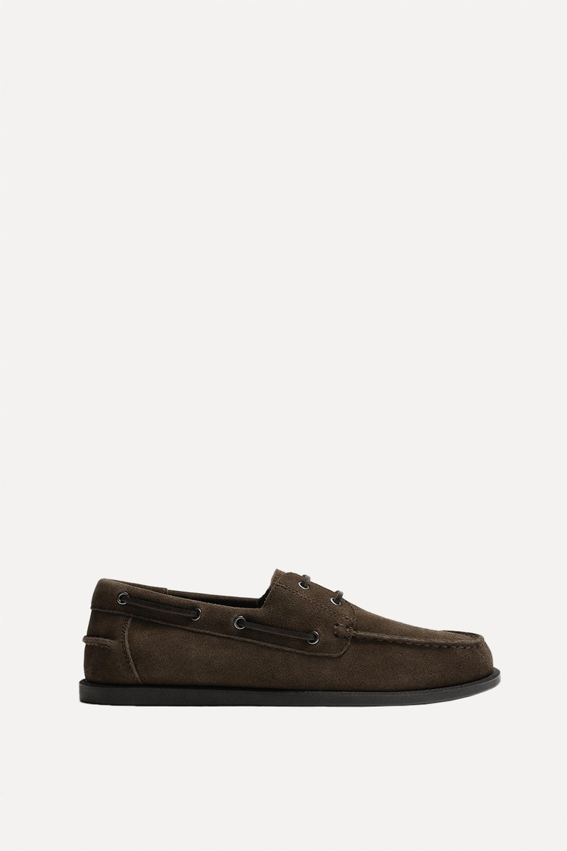 Casual Leather Deck Shoes