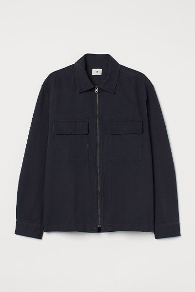 Zipped Shirt Jacket from H&M