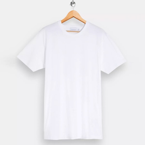 White Organic Cotton T-Shirt from Topman