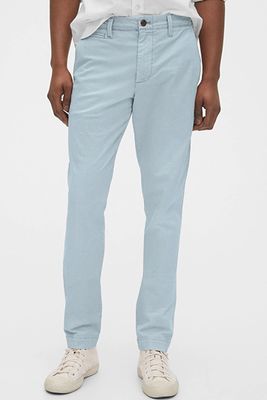 Sail Blue Vintage Khakis In Skinny Fit from Gap