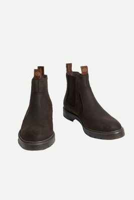 Leather Waterproof Chelsea Boots