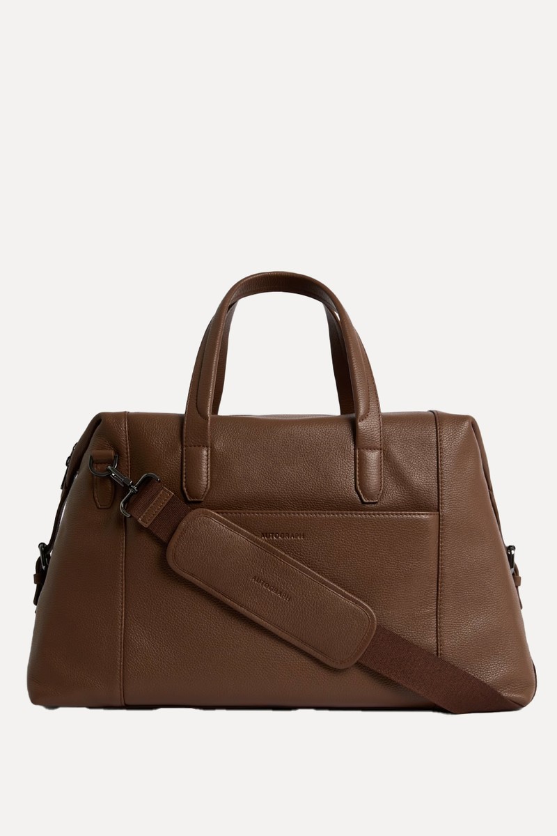 Autograph Casual Leather Weekend Bag