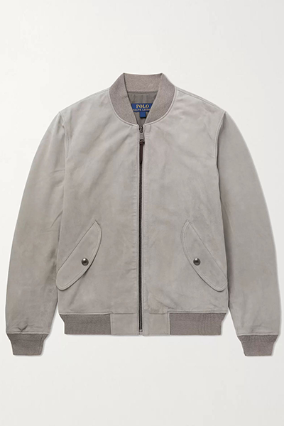 Suede Bomber Jacket from Polo Ralph Lauren